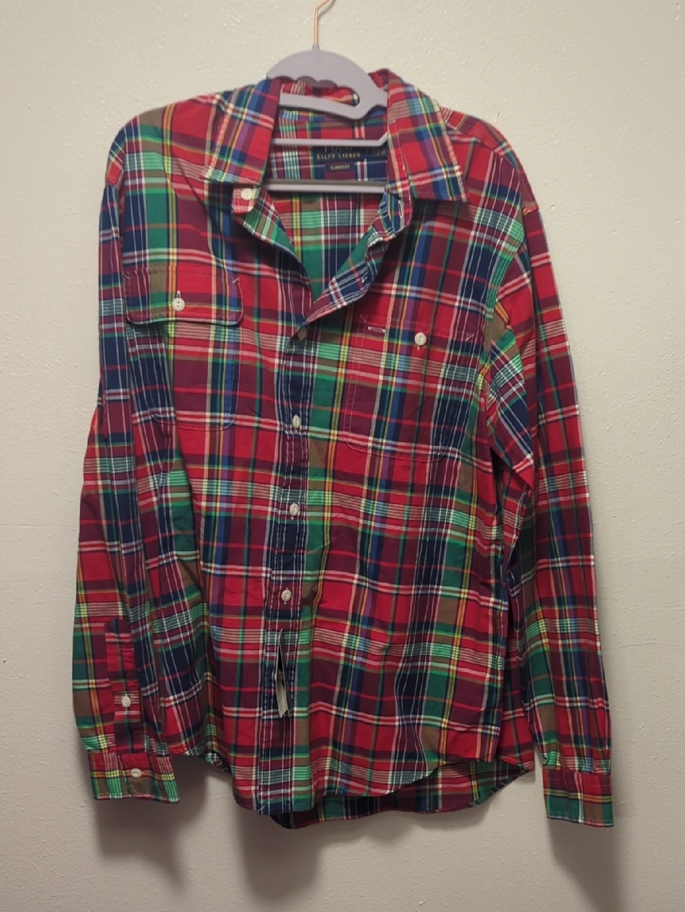 NWT Polo Ralph Lauren Classic fit Button Down Sz Large